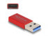 Фото #1 товара Delock 60044 - USB C - USB A - Red