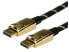 Фото #3 товара ROLINE 11.88.5644 - 1 m - DisplayPort - DisplayPort - Male - Male - Black - Gold