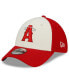 Фото #1 товара Men's Red Los Angeles Angels City Connect 39THIRTY Flex Hat