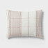 8pc King Stripe Boho Comforter Set Mauve - Threshold