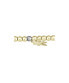 Orbe 2040334 gold-plated steel bead bracelet