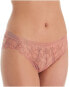 Фото #1 товара DKNY 268197 Women's Superior Whisky Rose Lace Bikini Panty Underwear Size XL