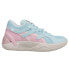 Puma Trc Blaze Court Basketball Mens Blue, Pink Sneakers Athletic Shoes 376582-