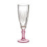 Фото #1 товара Бокал для шампанского Стеклянный Розовый 6 штук (170 ml)