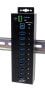 Фото #1 товара Exsys EX-1510HMVS - USB 3.2 Gen 1 (3.1 Gen 1) Type-B - USB 3.2 Gen 1 (3.1 Gen 1) Type-A - 5000 Mbit/s - Black - Metal - Activity,Power