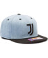 ფოტო #2 პროდუქტის Men's Denim, Black Juventus Nirvana Snapback Hat