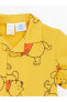 LCW baby Polo Yaka Kısa Kollu Winnie the Pooh Baskılı Erkek Bebek Pijama Takımı
