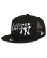 Фото #2 товара Men's Black New York Yankees Street Trucker 9FIFTY Snapback Hat