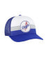 Men's Royal Los Angeles Dodgers Lift Off Foam Front Mesh Trucker Adjustable Hat Синий - фото #3