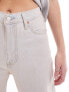 Фото #5 товара Levi's Ribcage wide leg jeans in white wash