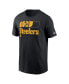 Фото #2 товара Men's Black Pittsburgh Steelers Air Essential T-Shirt