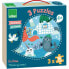 Puzzlebox 3x16 Stück Tiere der Welt