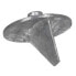 SUPER MARINE Mercury 50HP Short Trim Tab Zinc Anode