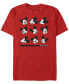 Фото #1 товара Men's Mickey Classic Mickey Expressions Short Sleeve T-shirt