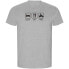 ფოტო #1 პროდუქტის KRUSKIS Sleep Eat And Ride ECO short sleeve T-shirt