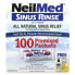 NeilMed, Sinus Rinse, натуральное средство для промывания носа, 100 пакетиков