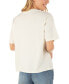 ფოტო #2 პროდუქტის Juniors' Easy Rides Cotton Slim Boyfriend T-Shirt