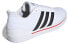 Фото #5 товара adidas neo Heawin 复古 低帮 板鞋 男款 白黑红 / Кроссовки Adidas neo Heawin EE9725
