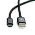 Фото #6 товара ROLINE 11.02.9027 - 0.8 m - USB A - USB C - USB 2.0 - 480 Mbit/s - Black - Silver