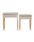 Фото #5 товара Farmhouse Accent Table, Set of 2