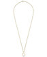 ფოტო #3 პროდუქტის Diamond Circle Pendant Necklace (1/10 ct. t.w.) in 14k Gold, 18" + 2" extender, Created for Macy's