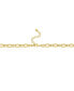 18K Gold Plated or Silver Plated Link Chain Necklace