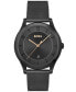 ფოტო #1 პროდუქტის BOSS Men's Purity Ionic Plated Black Steel Bracelet Watch, 41mm