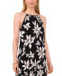 Фото #1 товара Women's Printed Sleeveless Maxi Dress