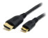 Фото #1 товара 1m Mini HDMI to HDMI Cable with Ethernet - 4K 30Hz High Speed Mini HDMI to HDMI Adapter Cable - Mini HDMI Type-C Device to HDMI Monitor/Display - Durable Video Converter Cord - 1 m - HDMI Type A (Standard) - HDMI Type C (Mini) - 3D - Audio Return Channel