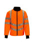 Фото #1 товара Big & Tall Hi Vis Diamond Quilted Water Repellent Jacket