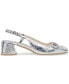 ფოტო #2 პროდუქტის Women's Melli Slip-On Hardware Slingback Block-Heel Pumps