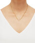 Фото #2 товара Macy's open Heart Pendant Necklace in 10k Gold, 16" + 2" extender
