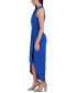 ფოტო #4 პროდუქტის Knot-Neck Tulip-Hem Midi Dress