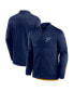 Фото #1 товара Men's Navy St. Louis Blues Locker Room Full-Zip Jacket