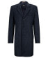 Фото #3 товара Men's Patterned Slim-Fit Formal Coat