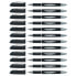 Liquid ink pen Uni-Ball Rollerball Jestsream SX-210 Black 1 mm (12 Pieces)