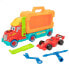 Фото #1 товара COLORBABY Portavehicles And Toolbox 2 In 1 With Light And Sound Smart Theory Truck