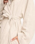 Фото #3 товара Weekday Julie linen mix trench coat in beige