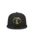 ფოტო #3 პროდუქტის Men's Black Texas Rangers 2024 Armed Forces Day On-Field 59FIFTY Fitted Hat