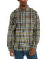 Weatherproof Vintage Flannel Shirt Men's Green S