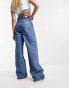 Фото #4 товара Tommy Jeans Claire high rise wide leg jeans in light wash