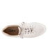 Фото #8 товара Trotters Adore T2117-115 Womens White Leather Lifestyle Sneakers Shoes