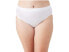 Фото #1 товара Wacoal 263328 Women White B-Smooth High-Cut Brief Underwear Size Medium