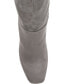 ფოტო #4 პროდუქტის Women's Elisabeth Extra Wide Calf Knee High Boots