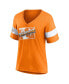 Women's Tennessee Orange Tennessee Volunteers Fan V-Neck T-shirt