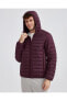 Фото #31 товара Куртка с капюшоном Skechers M Essential Hooded Jacket Dark Wine