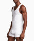 Фото #3 товара Men's Slim-Fit 2-pk. Essential Stretch Tank Undershirts