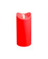 Lumabase 7" Red Battery Operated LED Candle with Moving Flame