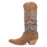 Фото #3 товара Dingo Rhapsody Southwest Snip Toe Cowboy Womens Brown Casual Boots DI194-255