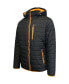 Spire By Galaxy Men's Puffer Bubble Jacket with Contrast Trim